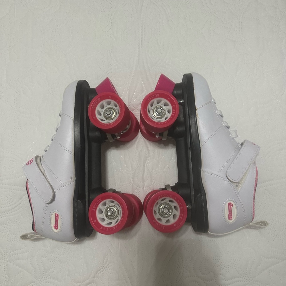Chicago Bullet women’s Speed Roller Skate - White size 9 - Picture 8 of 11